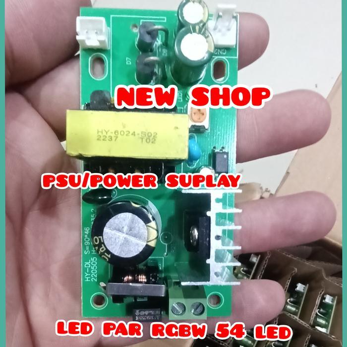 psu parled rgbw 54x3w power suplay lampu parled 54led rgbw Gratis Ongkir