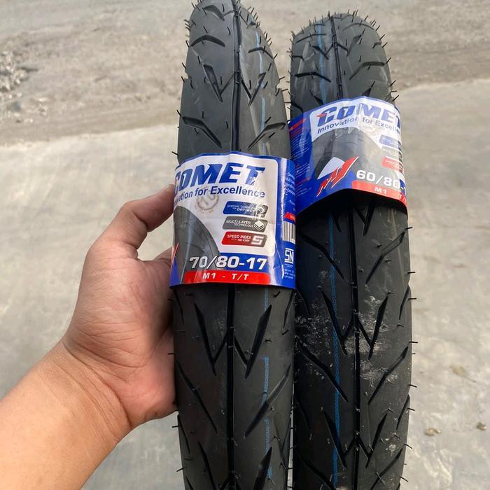 BAN COMET UKURAN 50/90 60/80 70/80 RING 17 ( HARGA PERBIJI )
