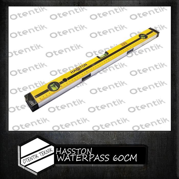 HASSTON WATERPAS MAGNET ALUMUNIUM 24" 60CM - MAGNETIC WATERPASS 60 CM