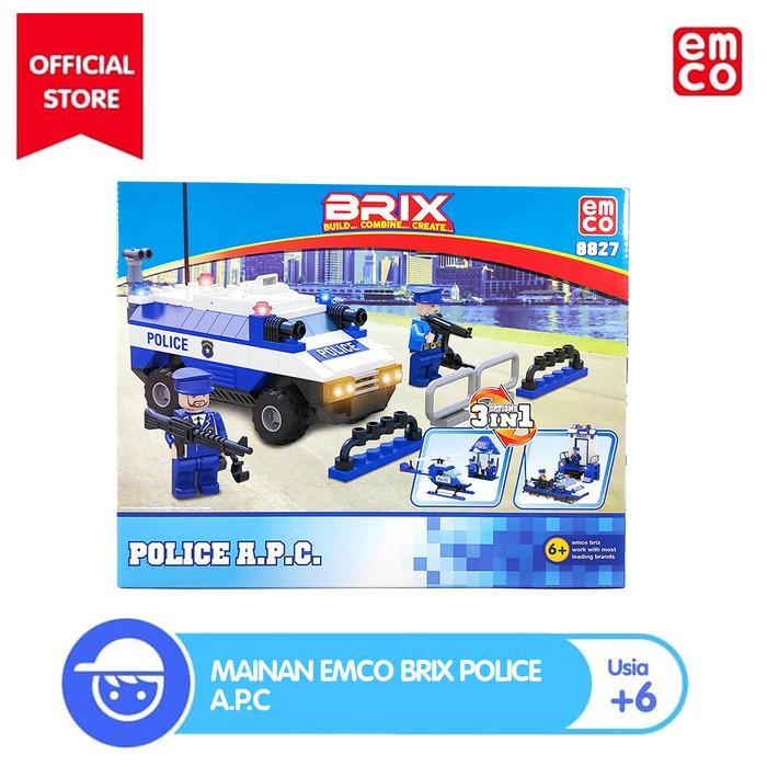 Mainan EMCO Brix Police A.P.C