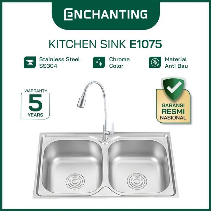 Set Sink Bak Cuci Piring Europe Enchanting E1075
