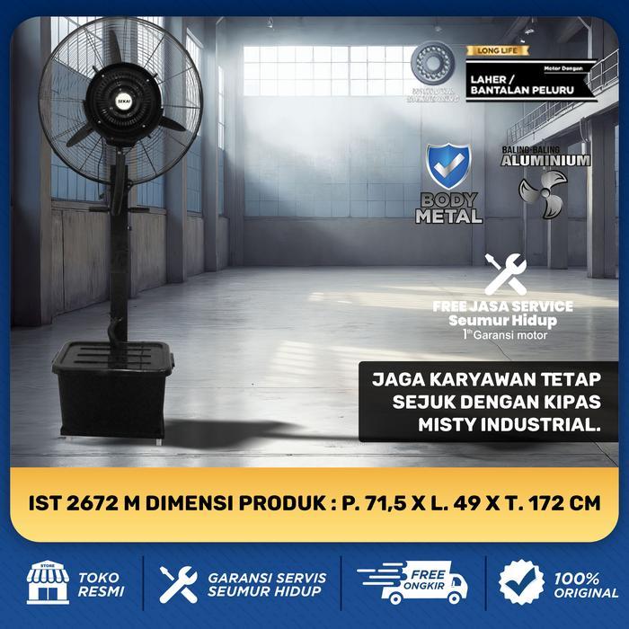 Jual Rugi Sekai Kipas Angin Berdiri Tornado / Kipas Angin Tumpu Industri 20 Inch / 26 Inch / 30