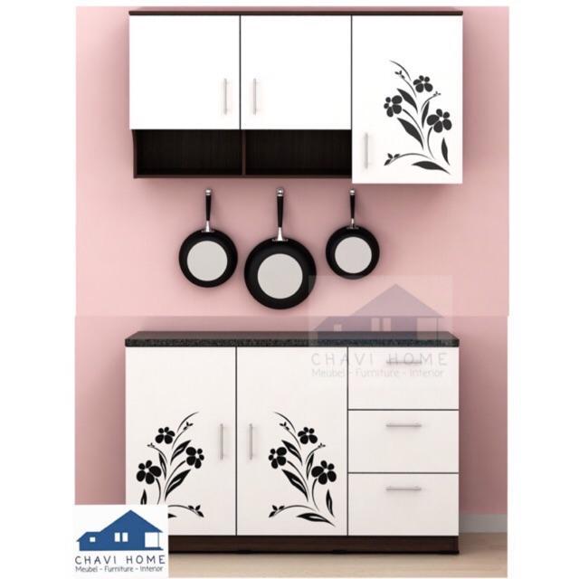 Kitchen Set Atas 3 Pintu Kitchen Set 3 Pintu Murah Kitchen Set Murah Tbk