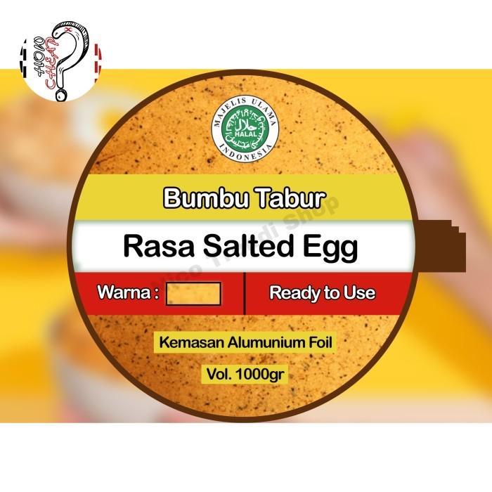 Bubuk Salted Egg Daun Kari 1Kg Halal