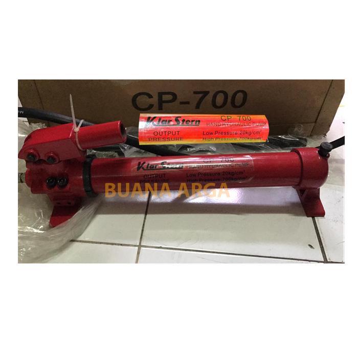 Pompa Busbar Hydraulic Hidrolik Hand Pump Cp-700 Klarstern Manual