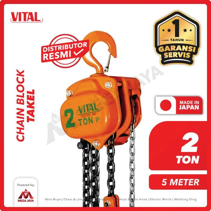 Vital Chain Block / Takel 2 Ton X 5 Meter