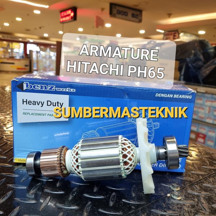 Armature Ph 65 Hitachi Angker Mesin Jack Hammer Hitachi Ph65 Benz