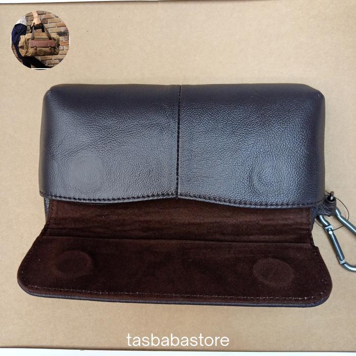 Sarung Hp Pinggang Pria Kulit Asli Hp Pria Dompet Hp Horizontal 2525 Co