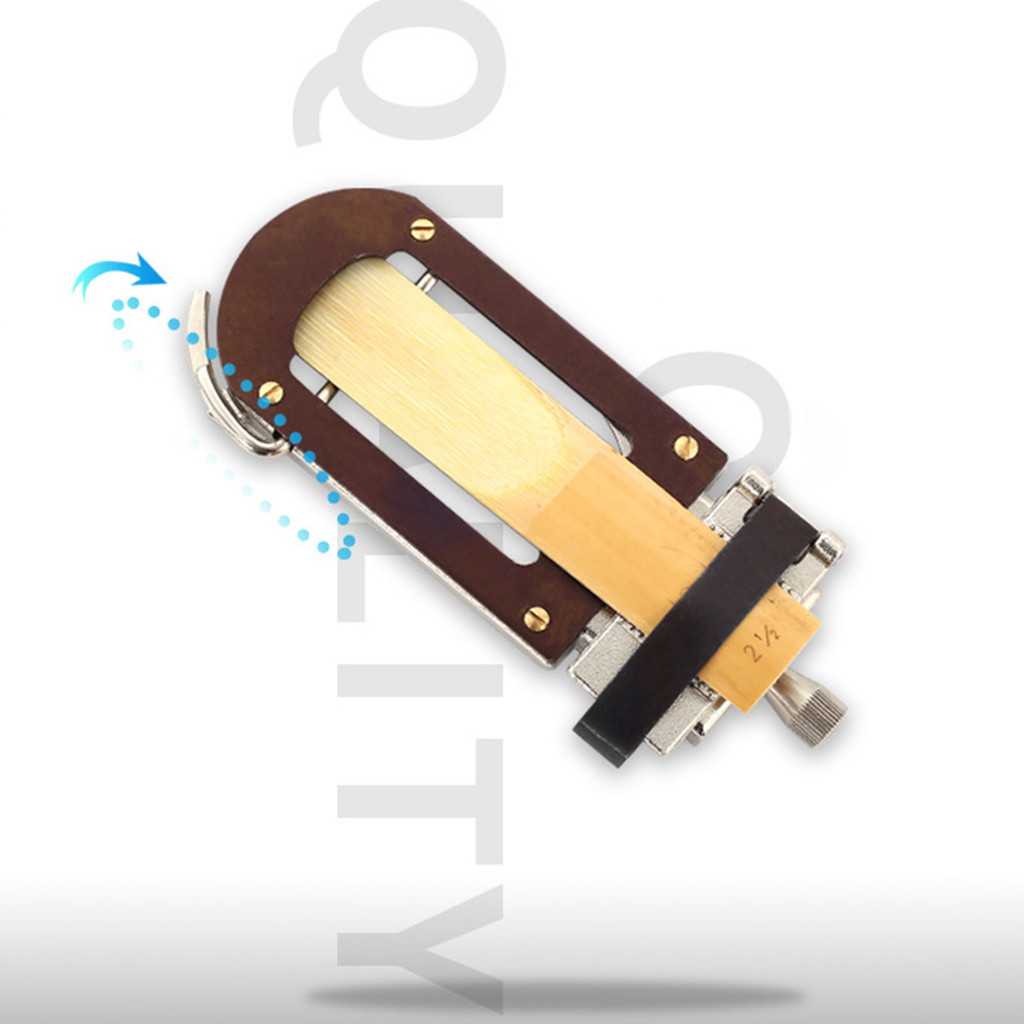 Clarinet Reed Cutter Sturdy Saxophone Sax Clarinet Reed Trimmer Cutter Repair Tool for Music Room
