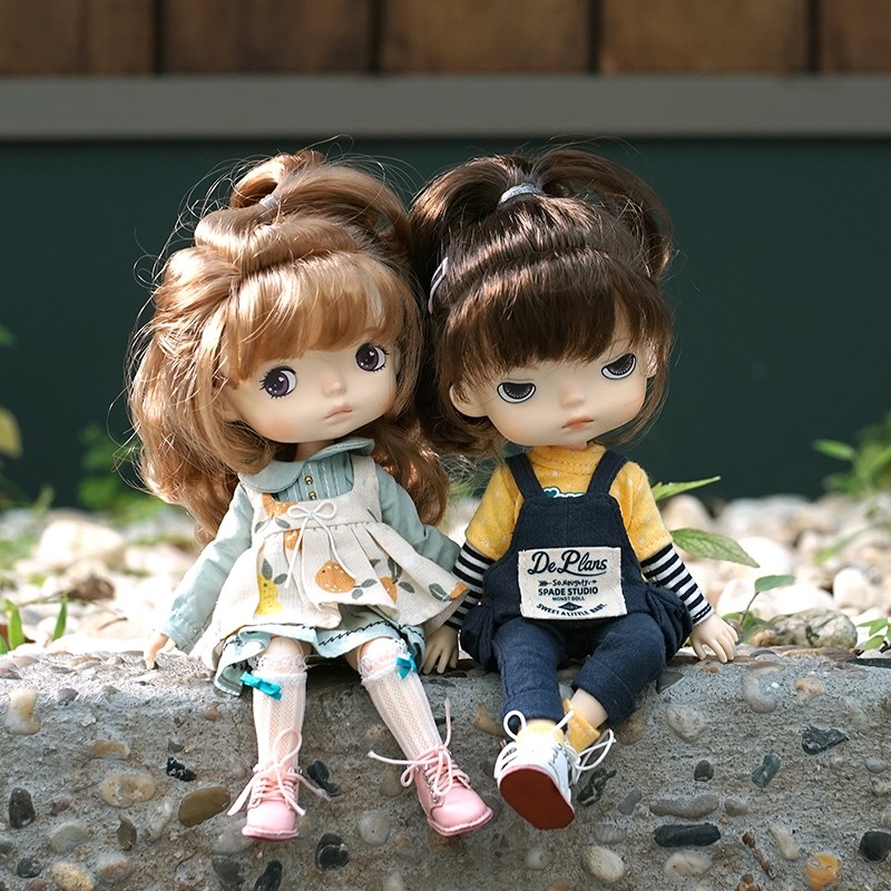 BJD Monst dolls STO rubber dolls bady girl Cartoon cute dolls not included shoes