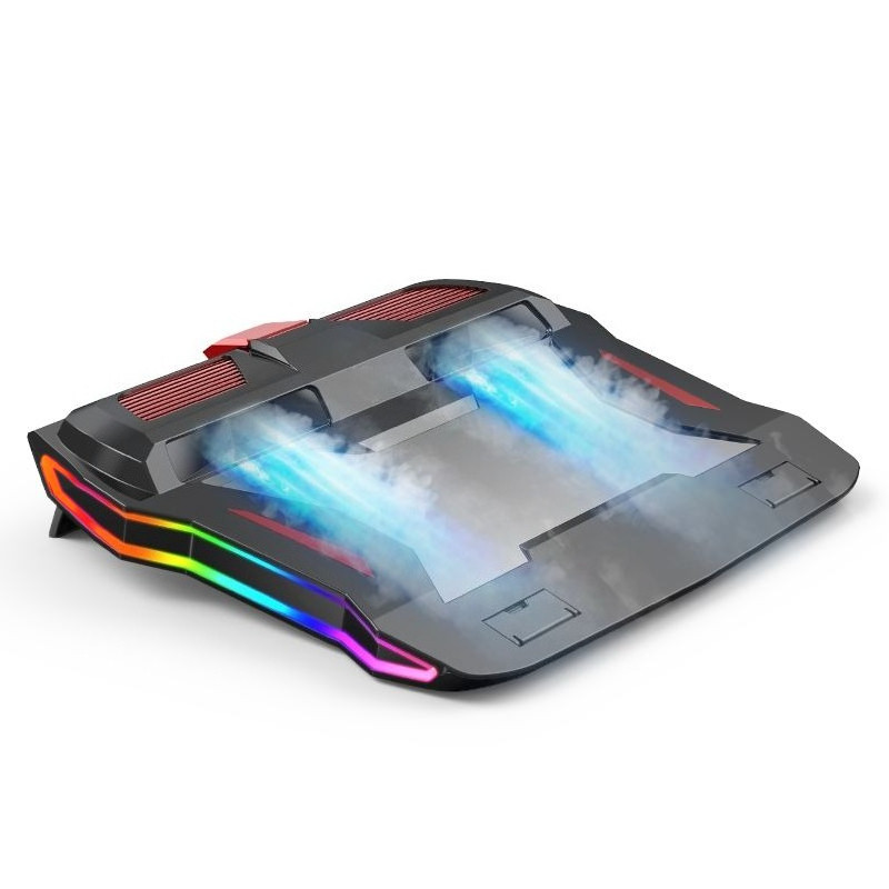 Game Laptop Radiator Bracket Base Air Cooled Silent Fan Cooling Plate Bracket Laptop Stand Fan