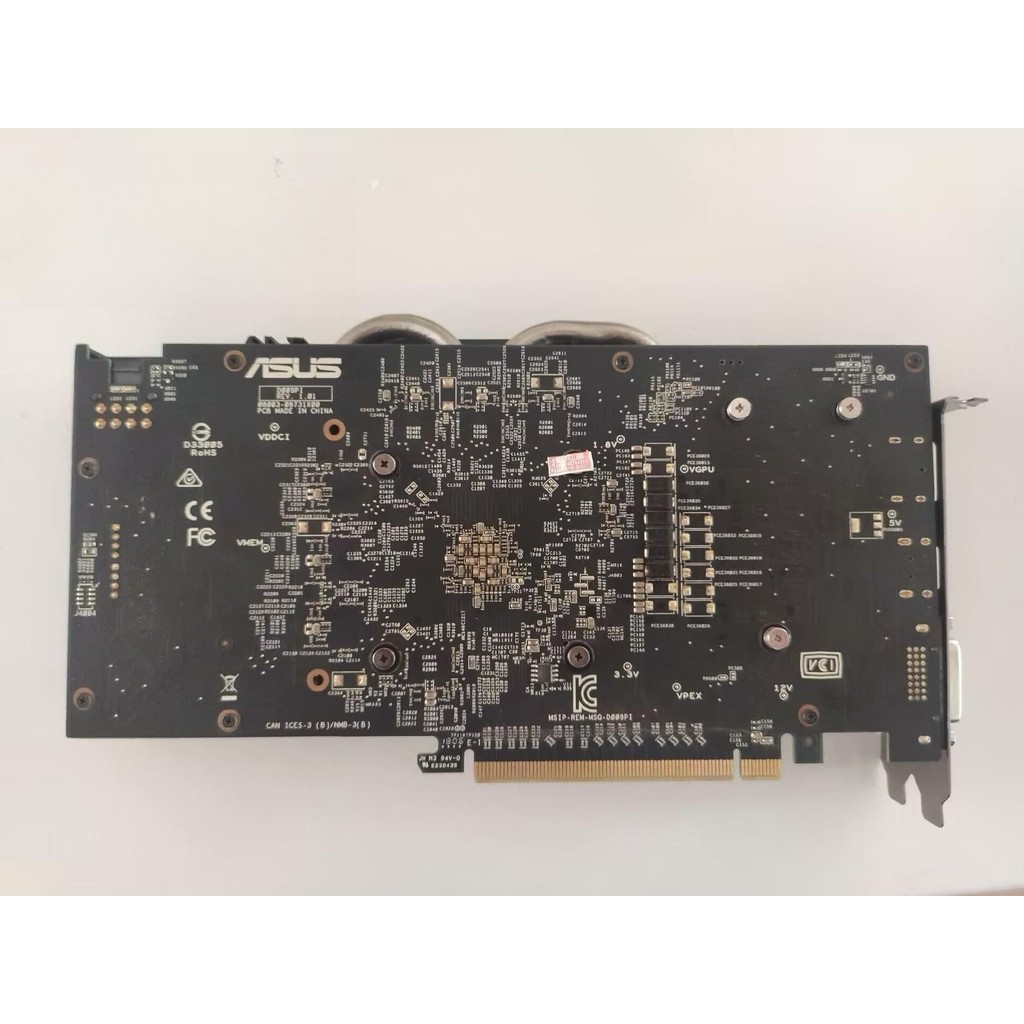 ASUS RX580 8GB 2048SP GDDR5 Graphics Video Card (DVI single port)