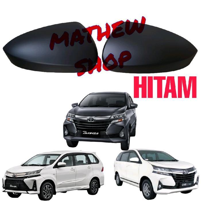 GARNISH PELINDUNG TUTUP COVER SPION NEW AVANZA 2019 2020 2021 HITAM/ GARNISH SPION AVANZA HITAM
