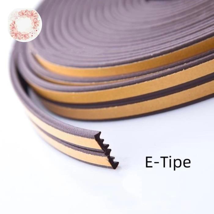 Door Seal List Peredam Suara Karet Pintu Kayu Pintu Alumunium Jendela Per Roll