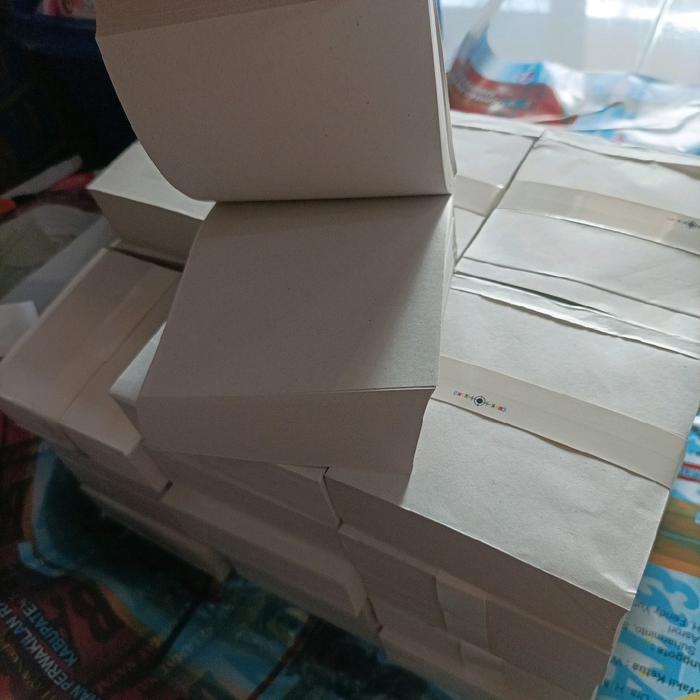 Nota/notebook polos kertas buram, kecil (10cmx11cm)1bendel 500 lembar Stationery Paper
