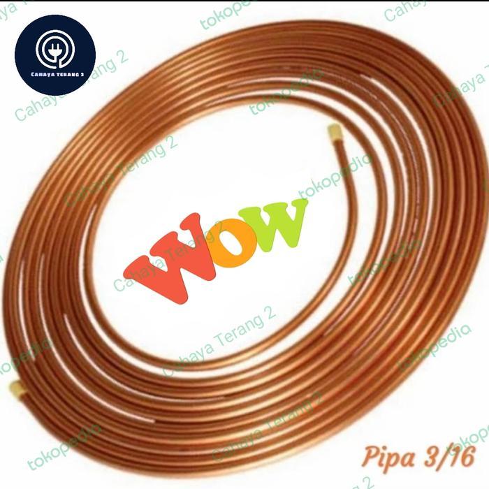PIPA TEMBAGA 3/16 (PER METER)