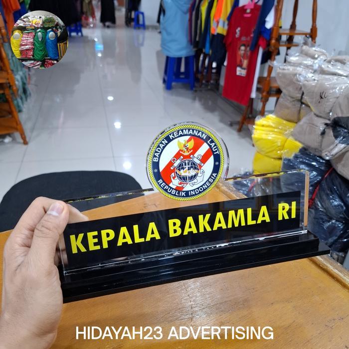 Promo Papan Nama Meja Papan Akrilik Papan Nama Papan Nama Meja Akrilik Termurah