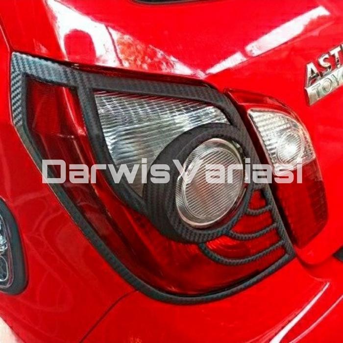 AGYA 2013 - 2016 GARNISH BELAKANG BLACK CARBON