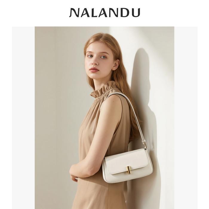 NALANDU Tas Selempang Tas Selempang Tunggal Tas Ketek Wanita Balerie Bag Terbaru 2025 Kulit Nyaman &