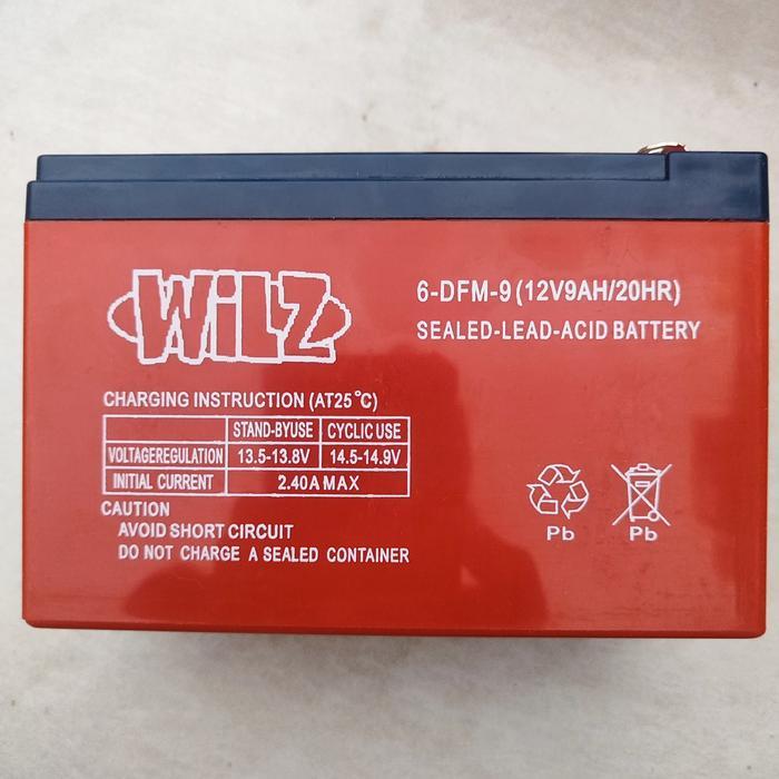 Aki Accu Battery Baterai Sprayer Hama Elektrik 12 V 9 A Ah Ampere Wilz Co