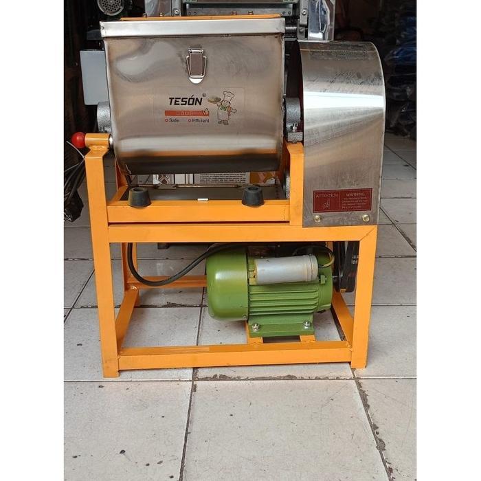 TERBARU MESIN PENGADUK ADONAN HORIZONTAL 15KG TEPUNG ADONAN KENTAL STAINLESS STEEL