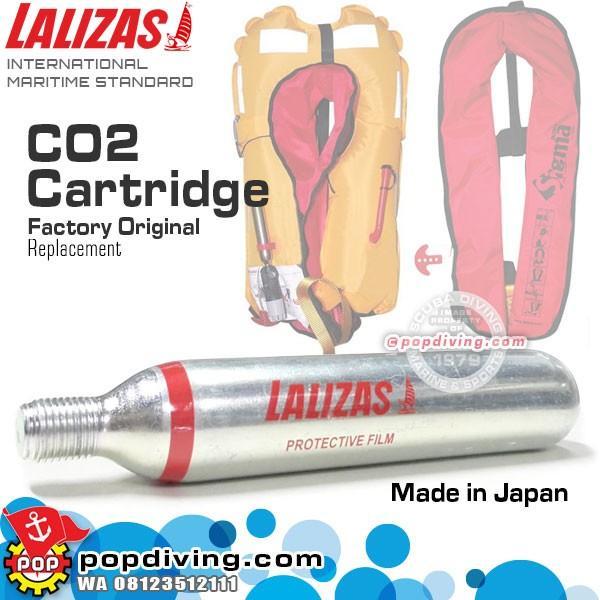 Lalizas Life Jacket Cadangan Tabung CO2 33gram Refill Isi Ulang