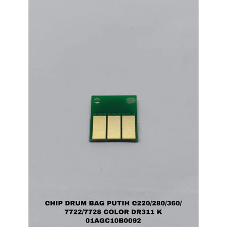 CHIP DRUM BIZHUB MINOLTA C220 C280 C360 7722 7728 DR311 COLOR BLACK