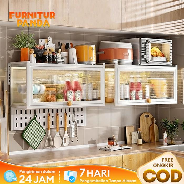 Rak Bumbu Dapur Dinding Lemari Dapur Gantung Lemari Dinding Dapur Rak Gantung Dapur Lemari Kabinet