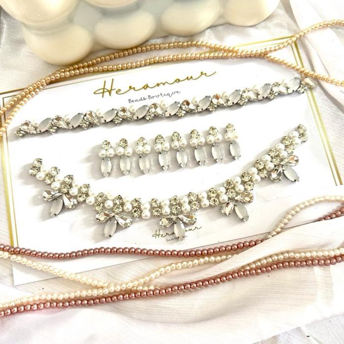 PAYET HERAMOUR UNTUK KEBAYA - SET LENGKAP DENGAN PAYET LEHER, PINGGANG, DAN TABUR