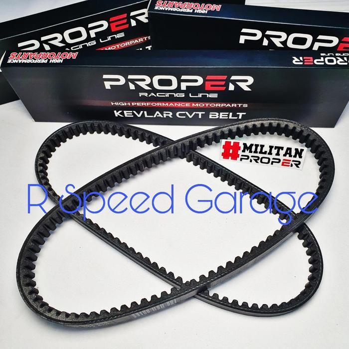 Kevlar Cvt Belt Proper Mio M3 Soul Gt 125 Freego Fino 125 Gear 125 X-Ride 125 2Ph