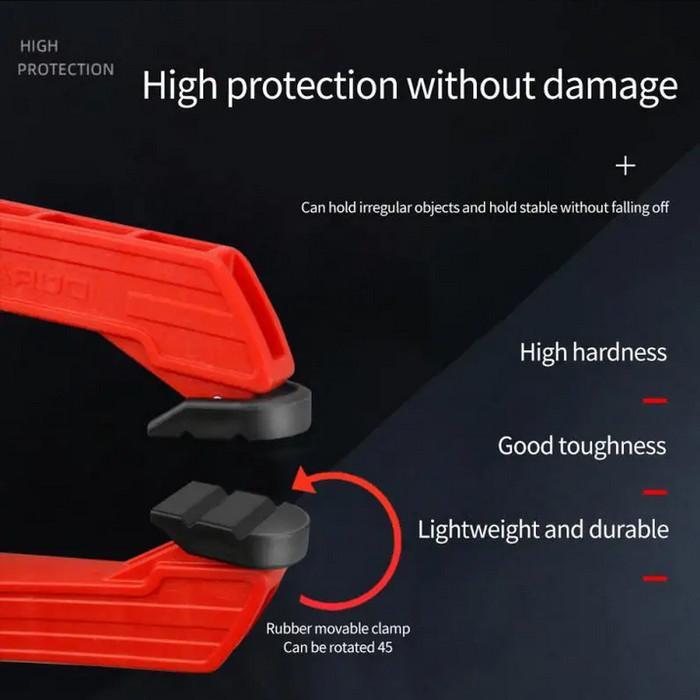 Spring Clamp 4 6 7 9 inch Klip Penjepit Kayu Besi Multiplek Klem Pegas Catok Super Kuat