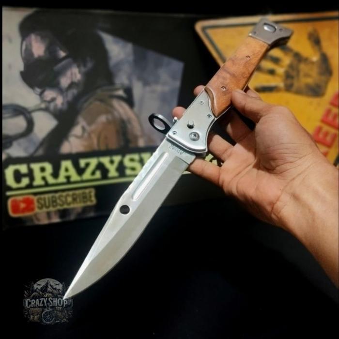 Pisau Survival Lipat Automatic Survival Kit Pisau Survival Terbaru 