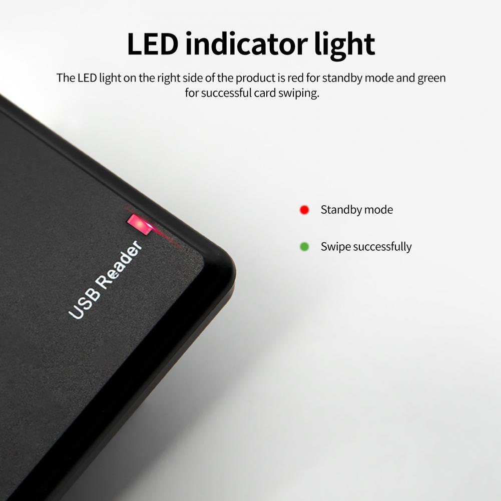 Professional Safe Efficient Intelligent IC-USB Card Reader for Hotel IC Chip Card Reader Smart IC Ca