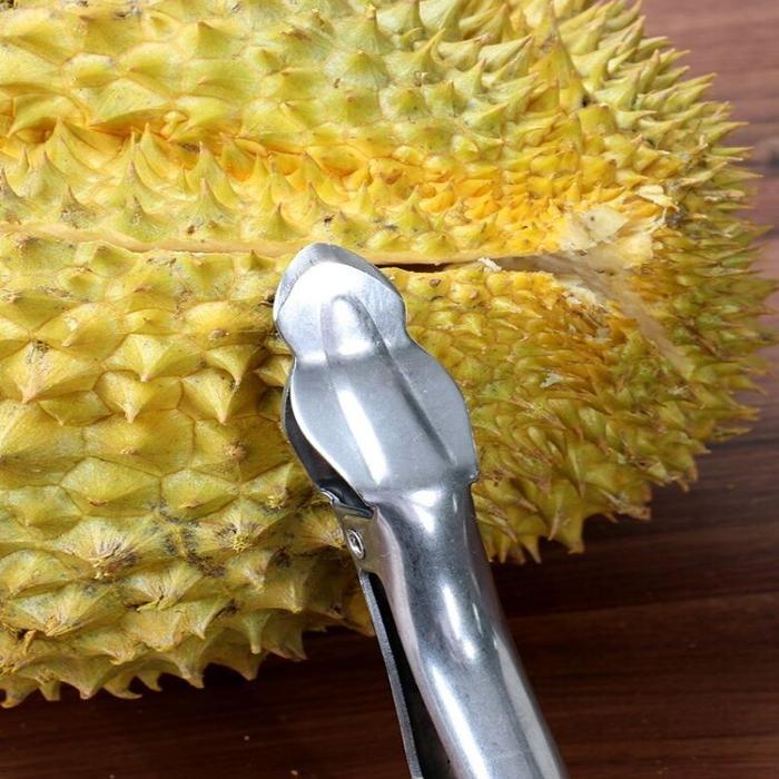 Promo Stainless Alat Pembuka Durian Klip Pembuka Durian Tang Pengupas Durian Berkualitas