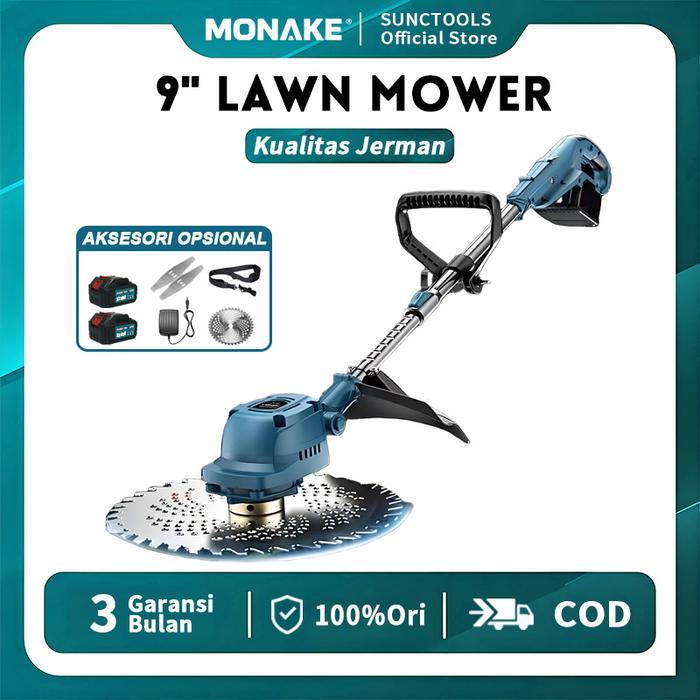 JERMAN MONAKE Top Brushless Mesin Potong Rumput Brushless Pemotong Rumput Listrik Pemangkas