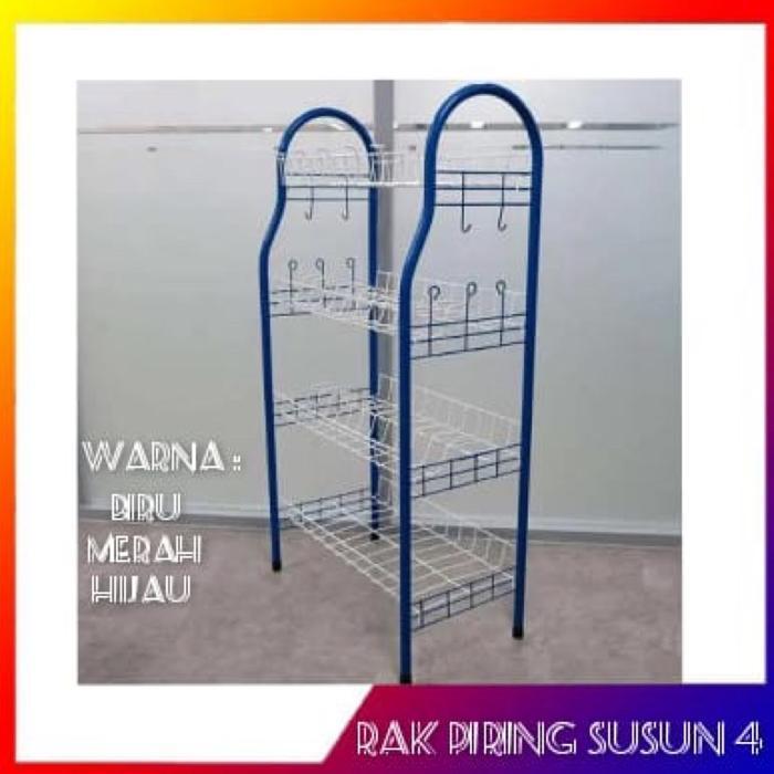 rak piring dragon 4 susun , rak piring 4 susun , rak piring serbaguna , rak piring stand , rak