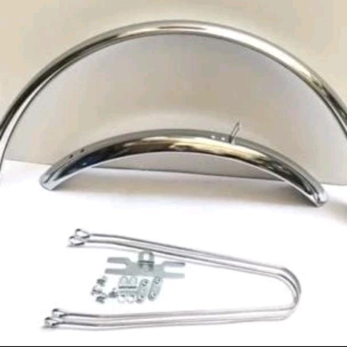 SpakborSleborSepedaUk20 24Dan26 Chrome Stainless Tbk