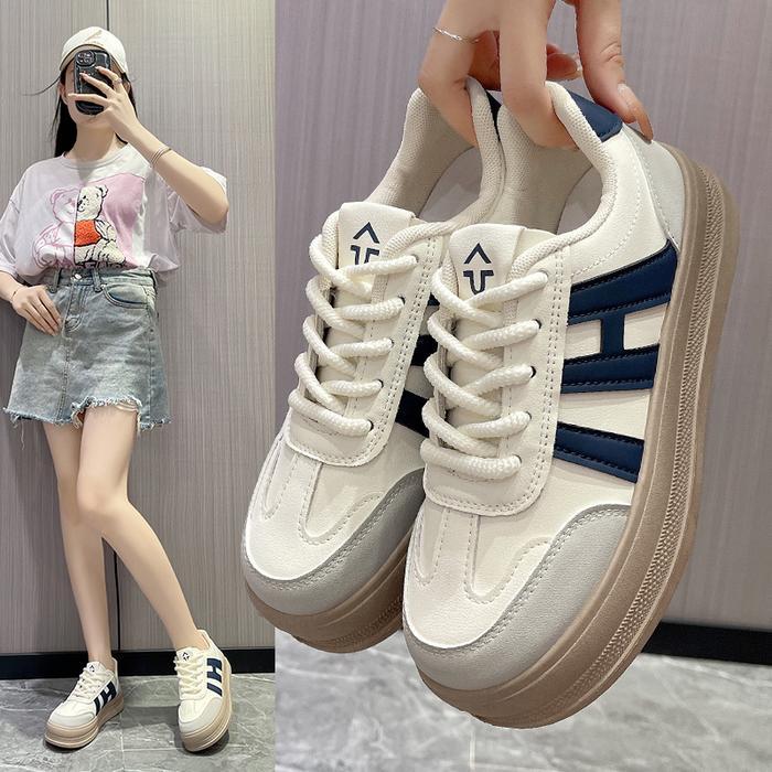 Aerostreet.Shoes - Tuta Haruna Sepatu Sneakers Wanita Sport Shoes 33305 Karet Casual Cewek