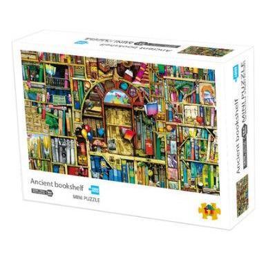Mini Jigsaw Puzzle - Ancient Bookshelf -1000 Pieces Micro Puzzle