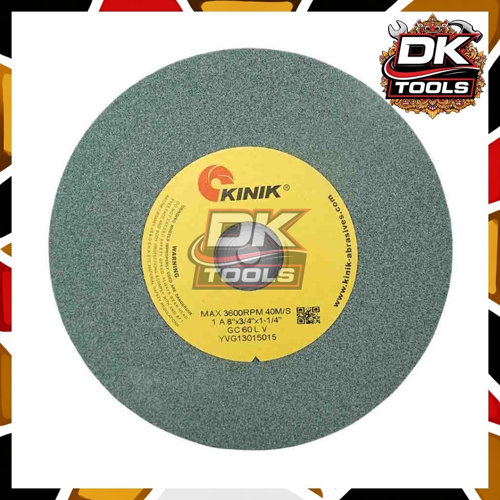 KINIK  Batu Gerinda Flexible Kaca Keramik 4" GC60/80/100/120 - KINIK Flexible Grinding Wheel Batu Ge