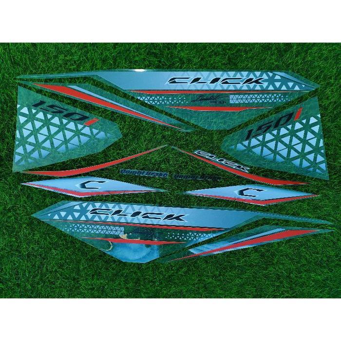 Striping Transparan Vario Led 125/150 Old Simple Custom