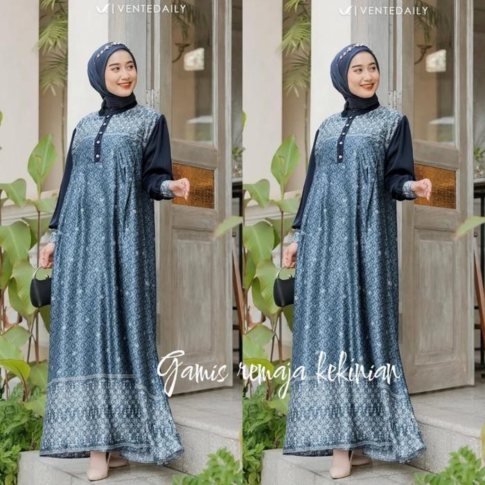 Gamis Lebaran 2026 Gamis Simple Elegan Baju Gamis Wanita Remaja Terbaru 2026 Gamis Dewasa Model Baru