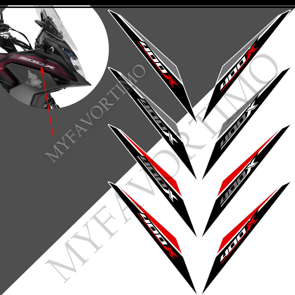 Motorcycle Sticker Decal Emblem Fairing Fender Fuel Oil Kit Knee For Honda CB400X CB 400X Protector 