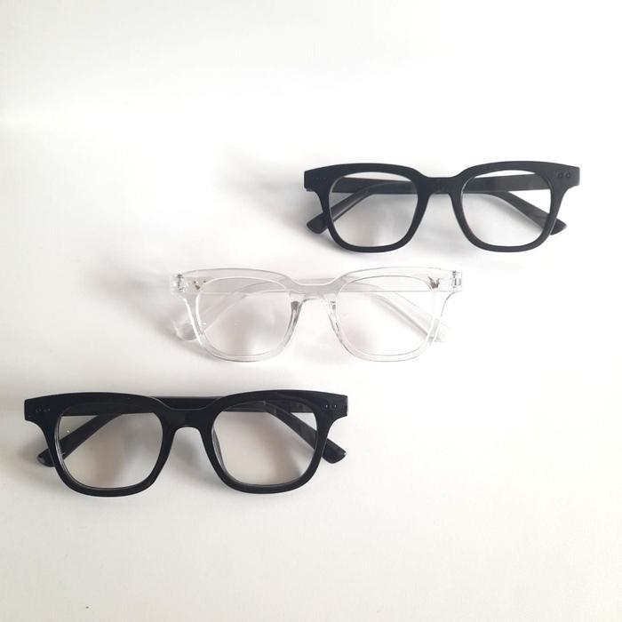 Vincent Glasses Kacamata Transparan Lensa Clear Kacamata Logo V Eyewear