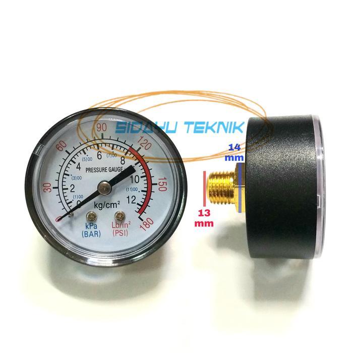 Promo Pressure Gauge Kompresor Angin Portable