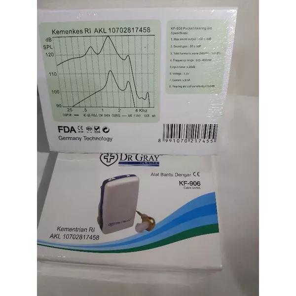 HEARING AID DR GRAY KABEL/ALAT DENGAR DR GRAY KF-906