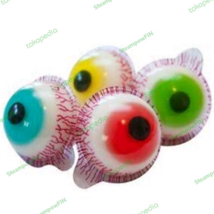 TROLLI GLOTZER EYEBALL JELLY GUMMY CANDY PERMEN BOLA MATA EYE BALLS