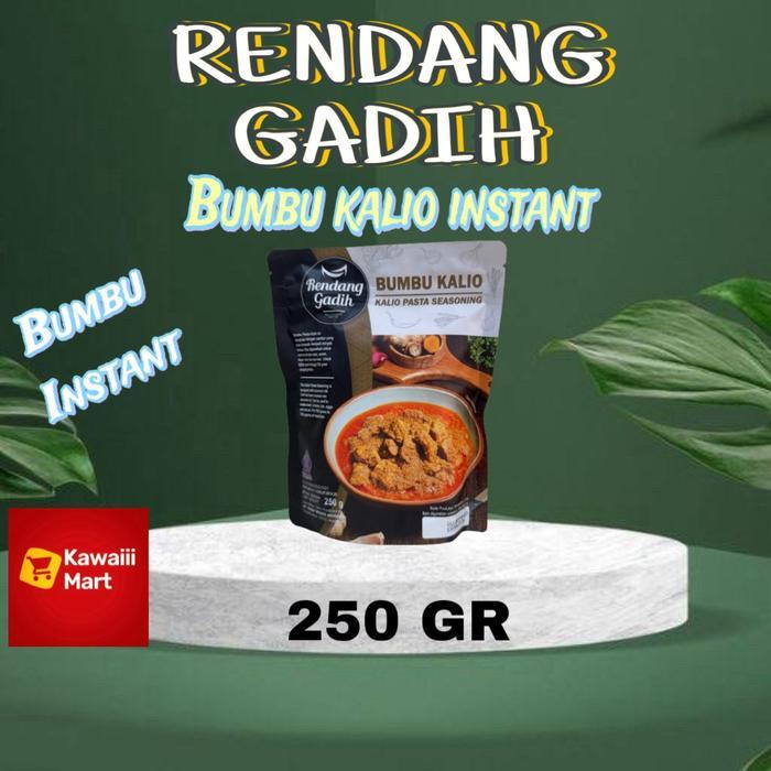 RENDANG GADIH - MAKANAN SIAP SAJI KHAS MINANG ASLI PADANG PAYAKUMBUH BUMBU RENDANG INSTANT HALAL