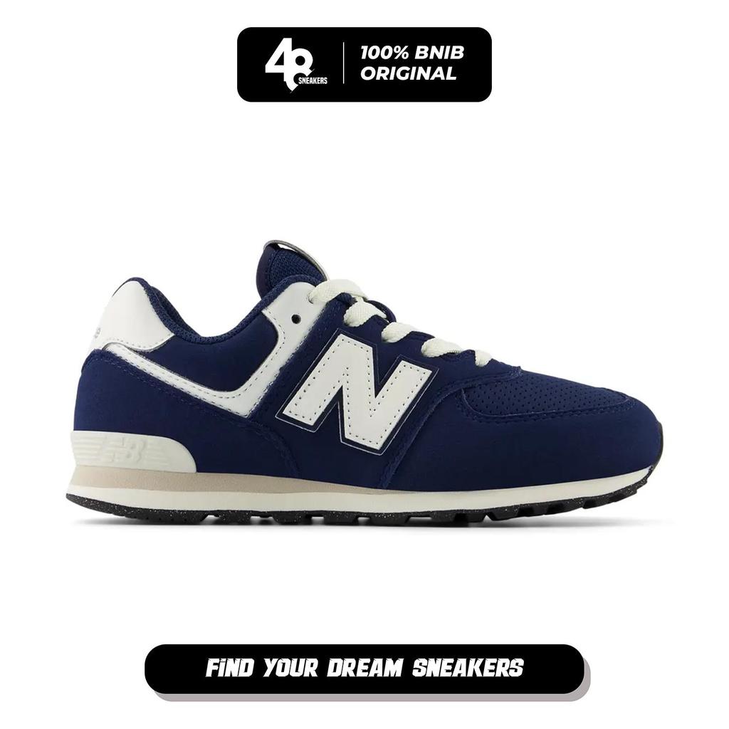 Sepatu Sneakers Unisex New Balance 574 Navy (GC574BCE) Original