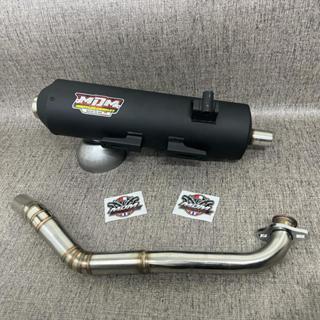 MDM RACING MUFFLER Kenalpot Standard Racing Nmax New/Nmax old/Aerox New/Aerox Old SJ Ring Ala